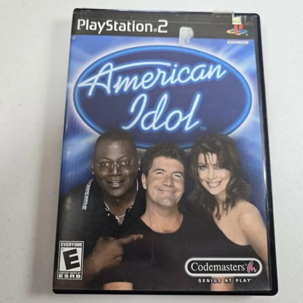 American Idol PS2 (Sony PlayStation‎ 2, 2003) COMPLETE W/MANUAL